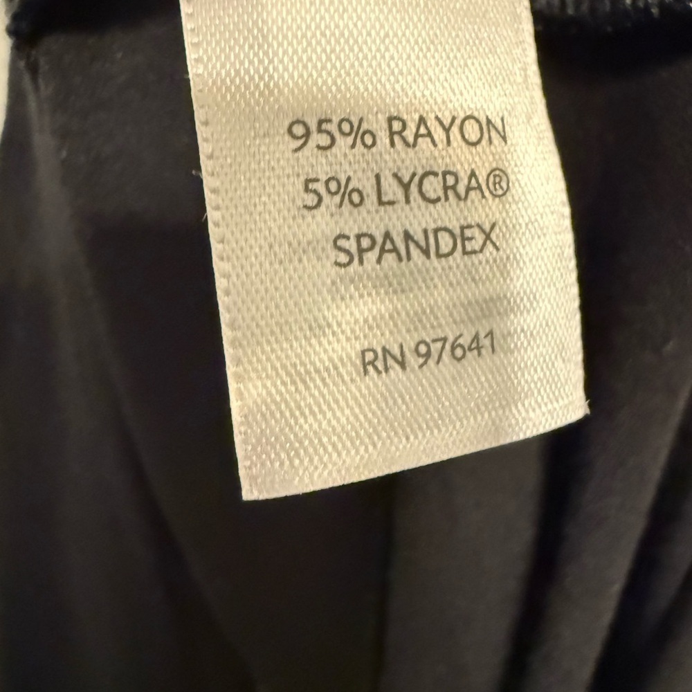 J. Jill NWT Wearever Black and Gray Maxi Dress - Picture 4 of 5